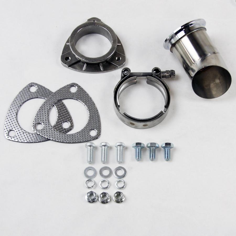 Granatelli 2.5" (63Mm) Turn Down With V Band And Gaskets - 307525-1