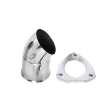 Granatelli 2.5" (63Mm) Turn Down With 3-Bolt Flange And Gasket - 307525-S