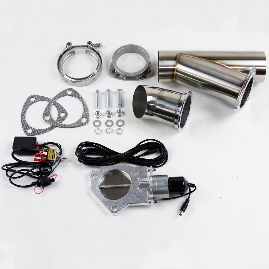 Granatelli Electronic Exhaust Cutout Systems - Stainless Steel - Weld In - 307530