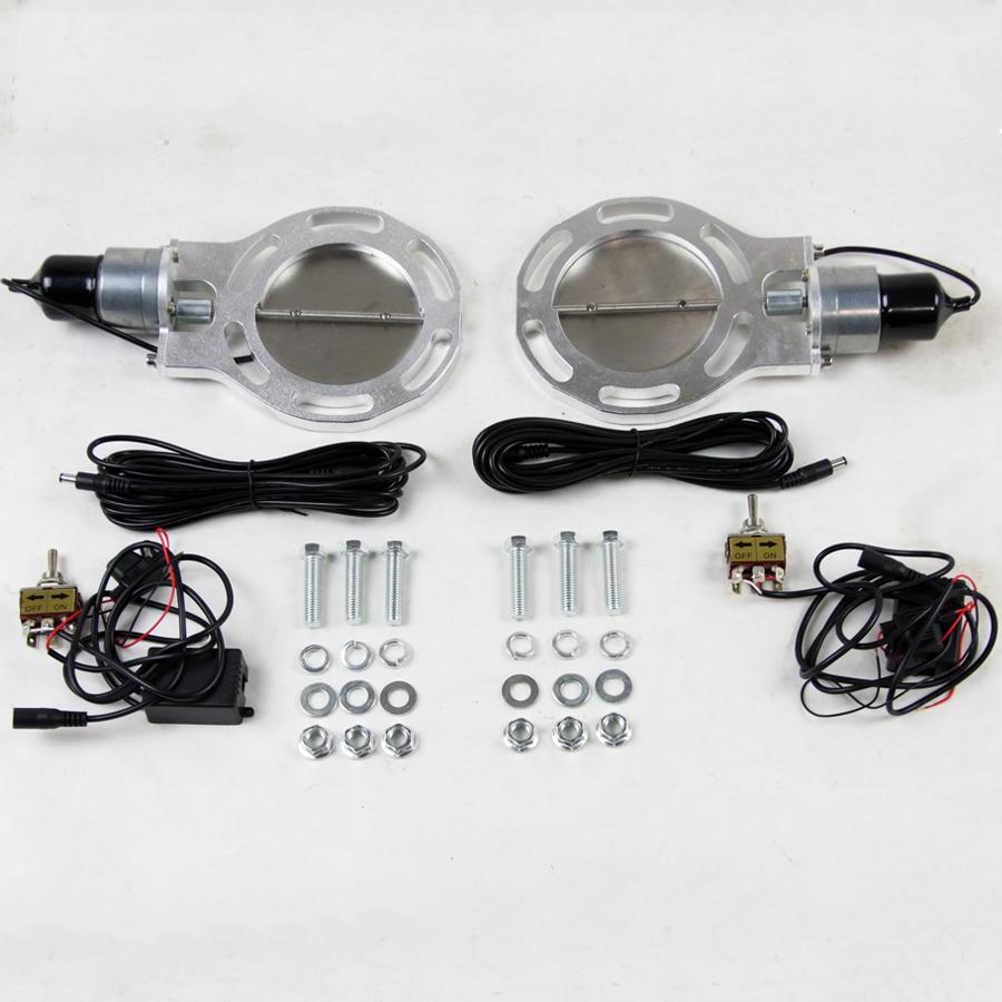 Granatelli Electronic Exhaust Cutout Systems - Stainless Steel - Weld In - 307540D