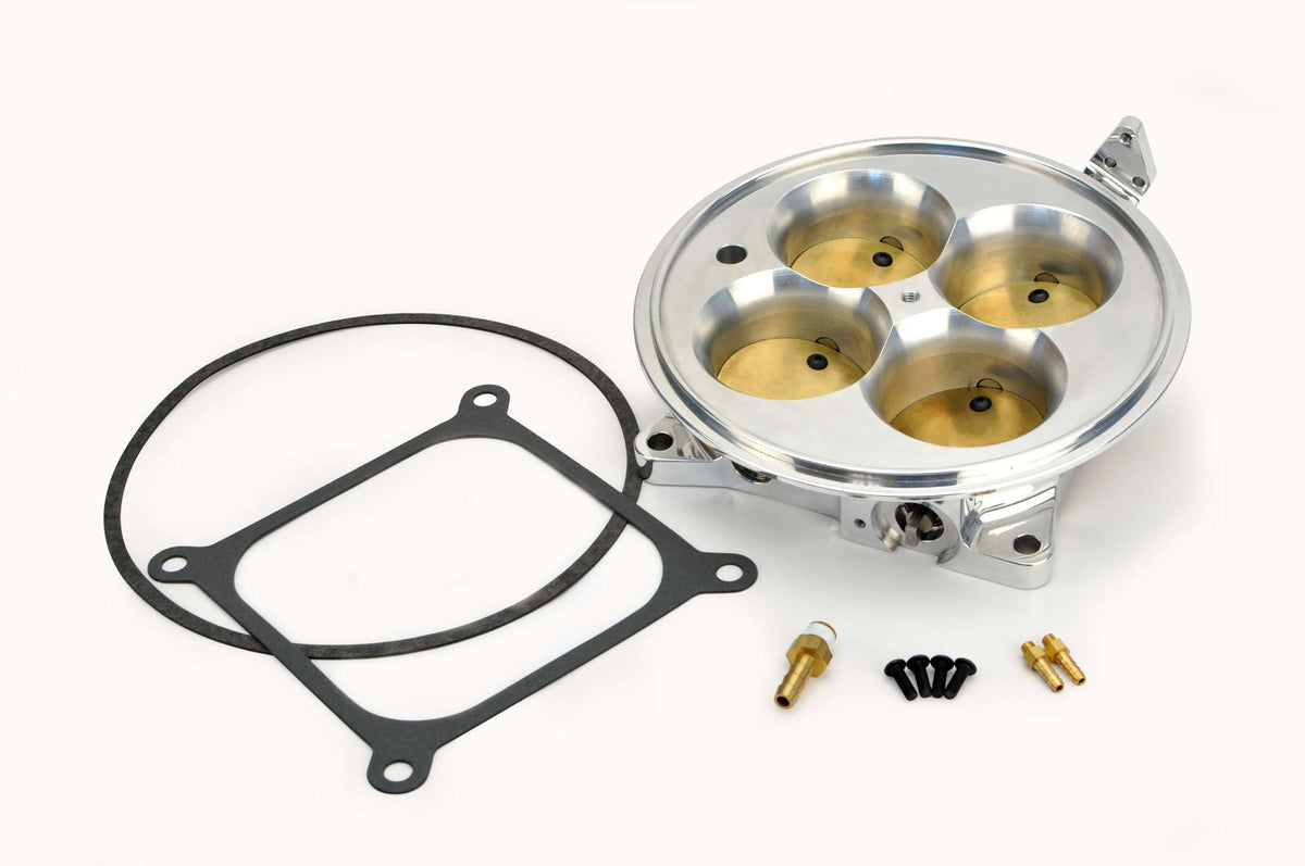 FAST Polished 4150 Flange Air Only Throttle Body For Multiport Injection Efi Systems - 307603P