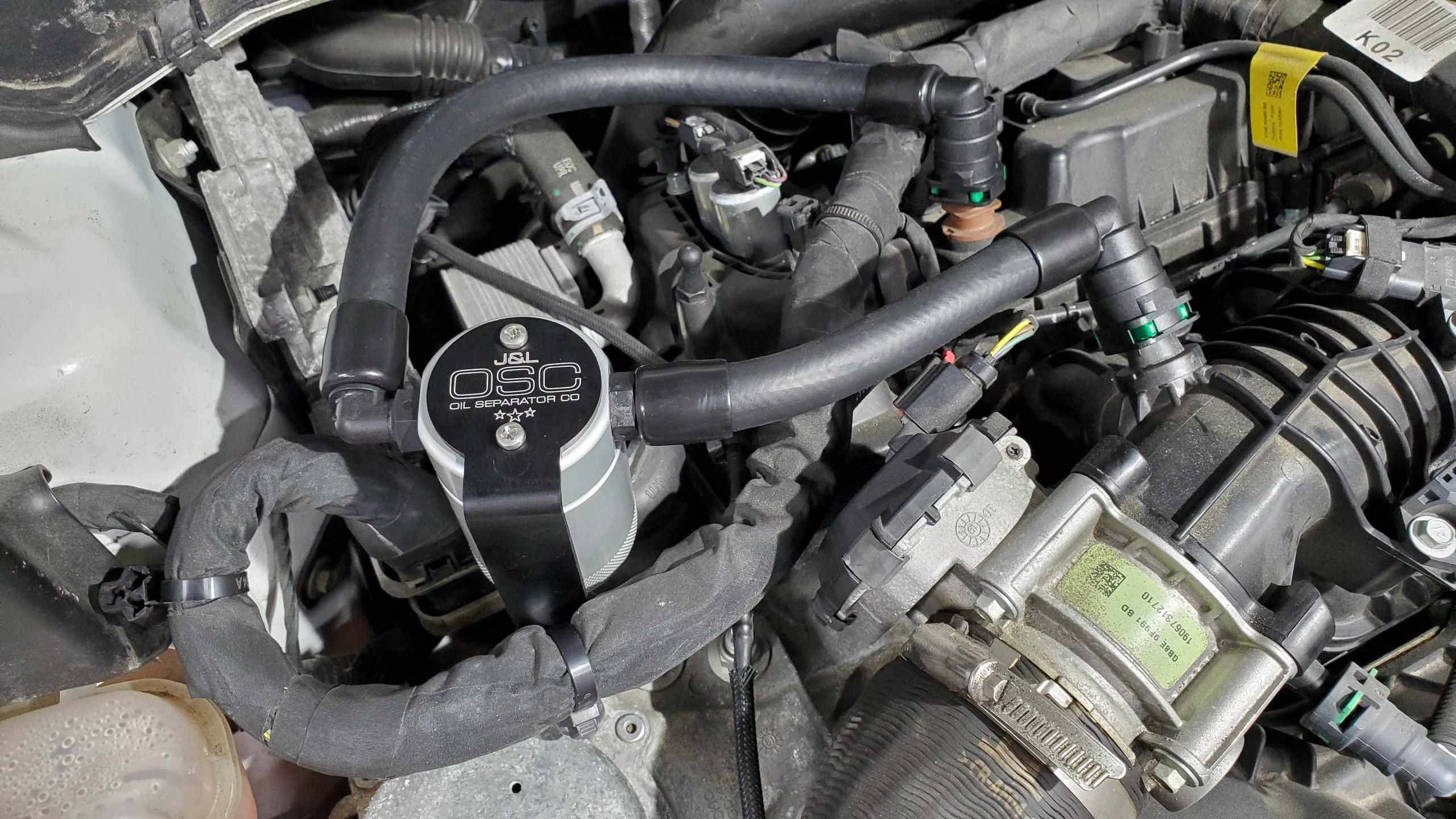 J&L Oil Separators Oil Separator 3.0 Passenger Side (2017-2020 MKZ, Continental) - 3079P-C