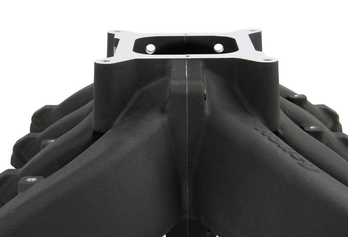 Holley Single Plane Split-Design Race Intake Manifold- GM LS3/L92- Black-4150.  - 300-291BK