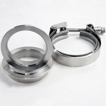 Granatelli V-Bands And Clamps - Mild Steel Interlocking - 308522-1M