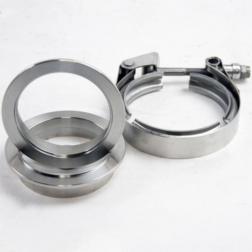 Granatelli V-Bands And Clamps - Mild Steel Interlocking - 308522-1M