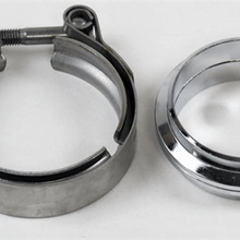Granatelli V-Bands And Clamps - Stainless Steel Flat Flange - 308522