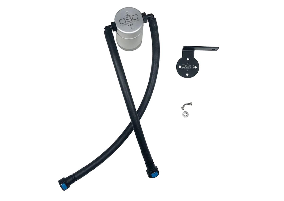 J&L 3086D J&L 3.0 Oil Separator for 2019 Chevy Silverado 1500/GMC Sierra 1500 5.3L - Clear