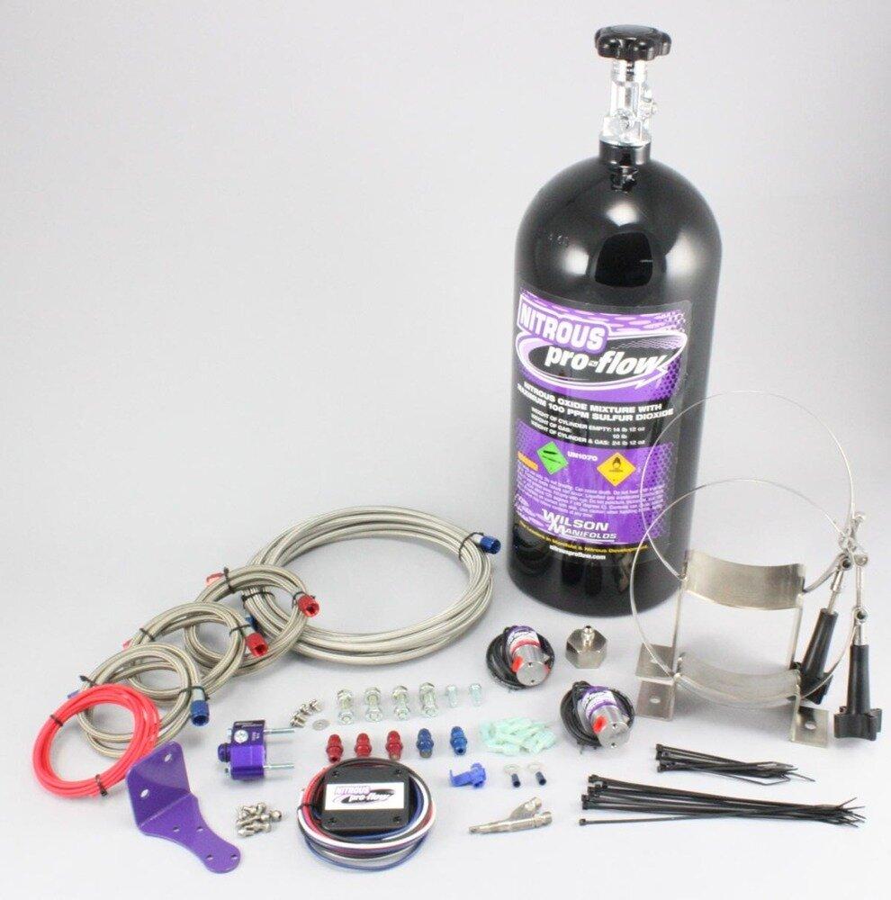 Nitrous Pro-Flow Direct Fit EFI Wet Nitrous System (50-150hp Adjustable)