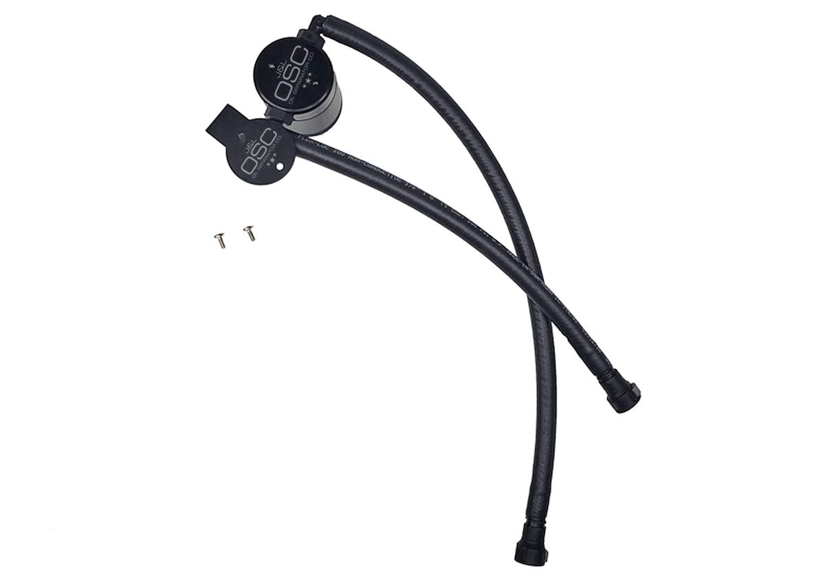J&L Oil Separators Oil Separator 3.0 Driver Side (2014-2019 Corvette) - 3087D-B