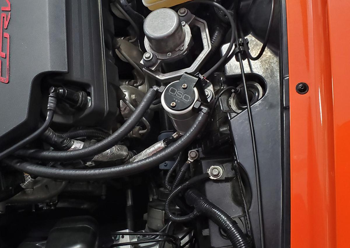 J&L Oil Separators Oil Separator 3.0 Driver Side (2014-2019 Corvette) - 3087D-C