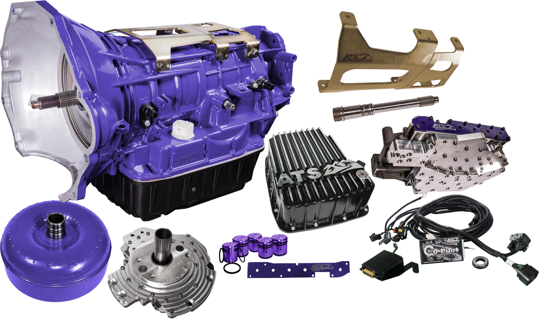 ATS Diesel Stage 3 68RFE Transmission Package, 4WD, 07.5-11 Dodge RAM 6.7L Cummins - 309-534-2326