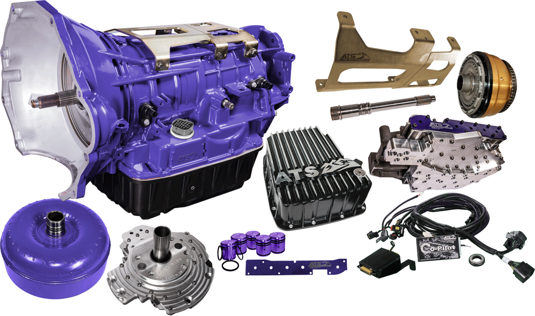 ATS Diesel Stage 4 68RFE Transmission Package, 2WD, 12-18 RAM 6.7L Cummins - 309-542-2380