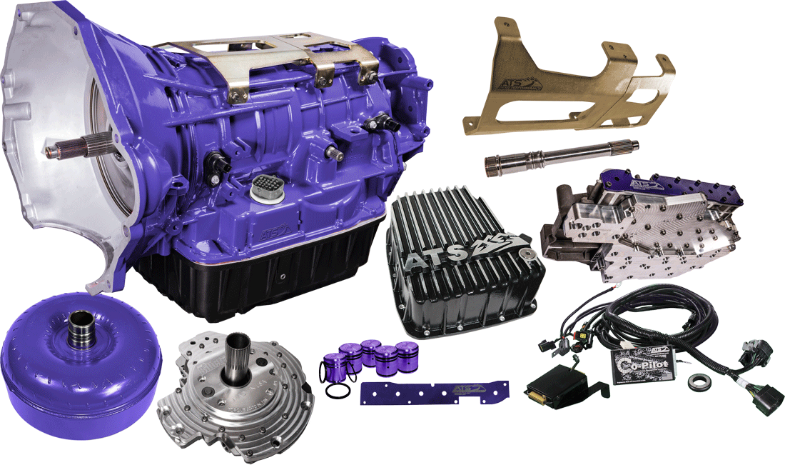 ATS Diesel Stage 2 68Rfe Transmission Package 2Wd 3 Year/300000 Mile Warranty 2012-2018 Ram 6.7L Cummins Diesel Performance - 309-623-2380