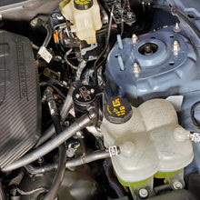J&L Oil Separator 3.0 PCV Side - Black Anodized (2024-2026 Mustang GT 5.0L) - 3091P-B
