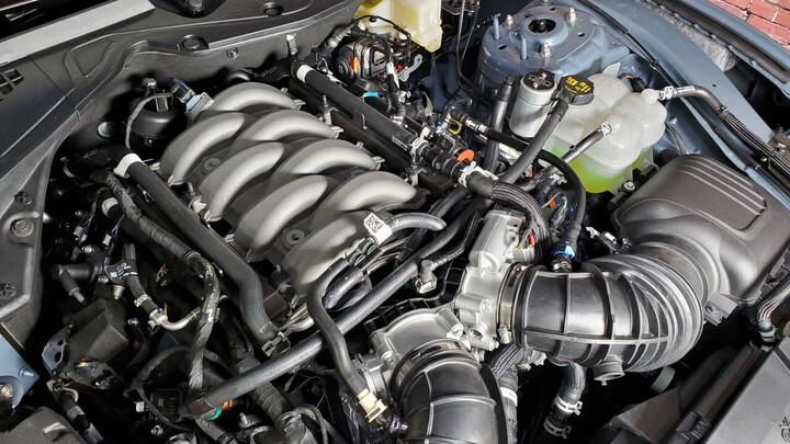 J&L Oil Separator 3.0 PCV Side - Black Anodized (2024-2026 Mustang GT 5.0L) - 3091P-B