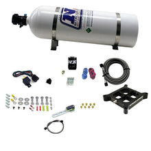 Nitrous Express Dry Sngl Entry Billet Crossbar Plate System 100-500Hp (4150 Flange) W/15Lb Btl - 66142-15