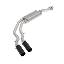 AFE 49-43128-B Rebel Series 3 IN to 2-1/2 IN Stainless Steel Cat-Back Exhaust System w/ Black Tip (2021-2025 Ford F-150 V6-2.7 TT / 3.5L TT / V8-5.0L)