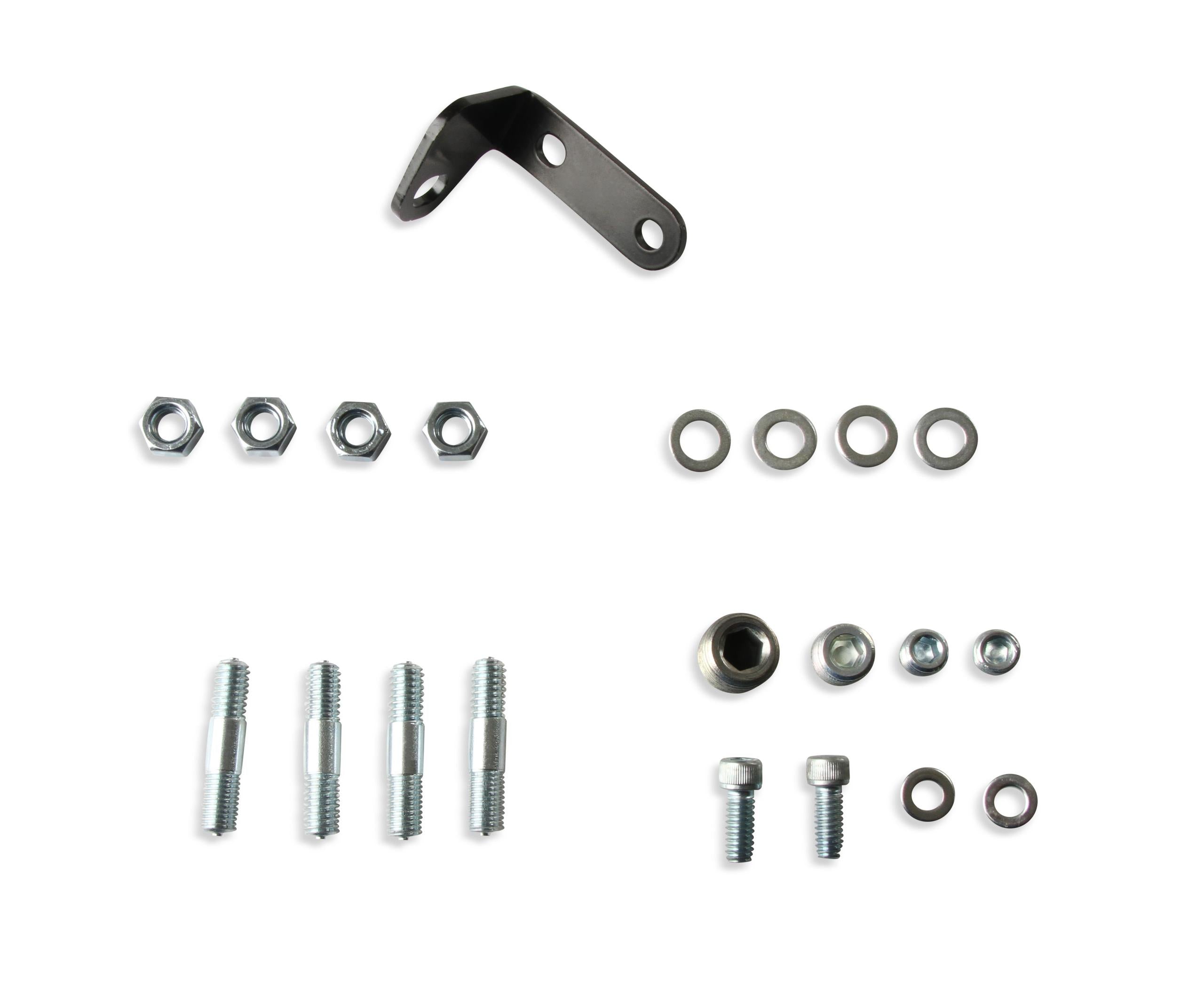Holley Efi 300-240BK Intake Elbow, Gm Ls Throttle 4150, Black
