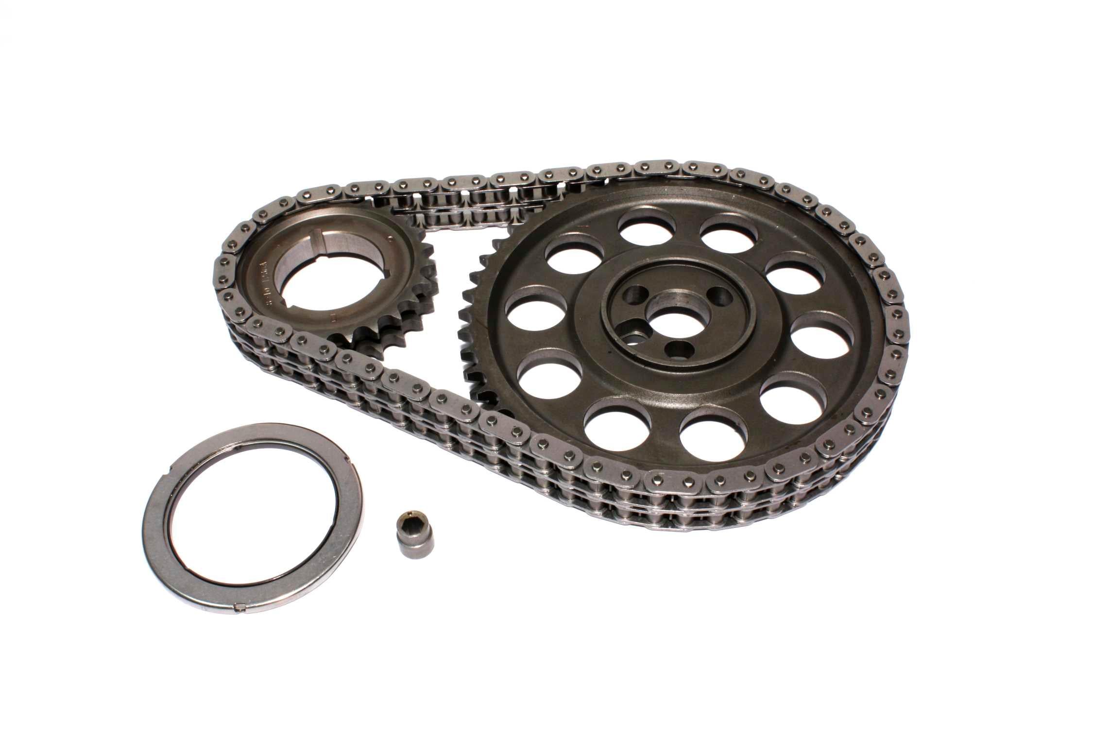 Comp Cams Adjustable Double Roller Timing Set for .005" Undersized 265-400 SBC - 3100KT-5