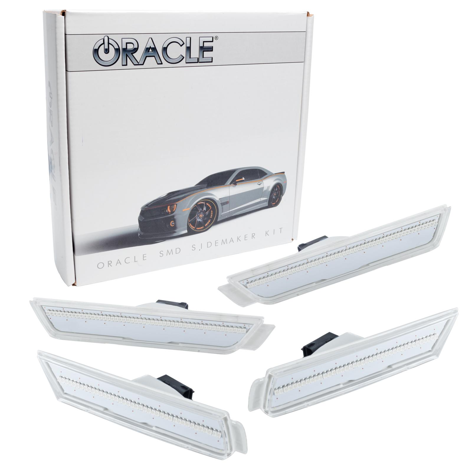 Oracle Lighting Concept Sidemarker Set, Clear - No Paint (2010-2015 Camaro) - 3101-019