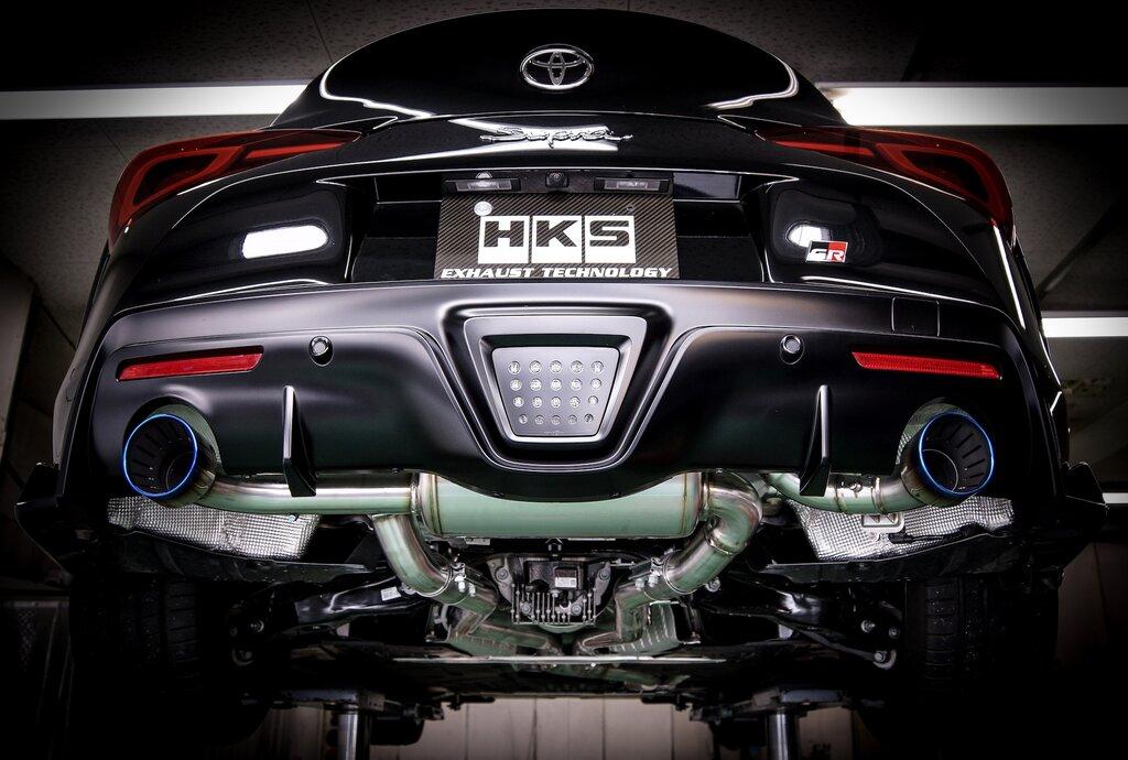 HKS Super Turbo Muffler Extreme Efficiency, Very Quiet (2019+ Supra) - 31029-AT003
