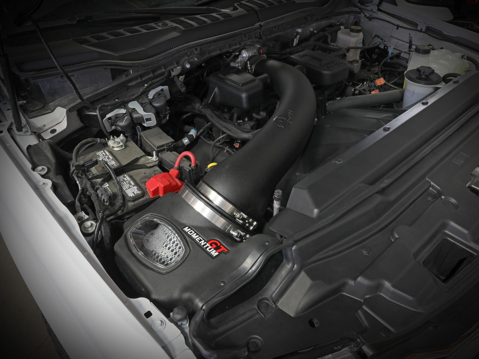 AFE Momentum GT Cold Air Intake System w/ Pro DRY S Media (2020-2021 F-250 Super Duty, F-350 Super Duty) - 50-70069D