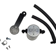J&L Oil Separator 3.0 Driver Side, Clear Anodized (2016-2020 Toyota Tacoma 3.5L) - 3104D-C