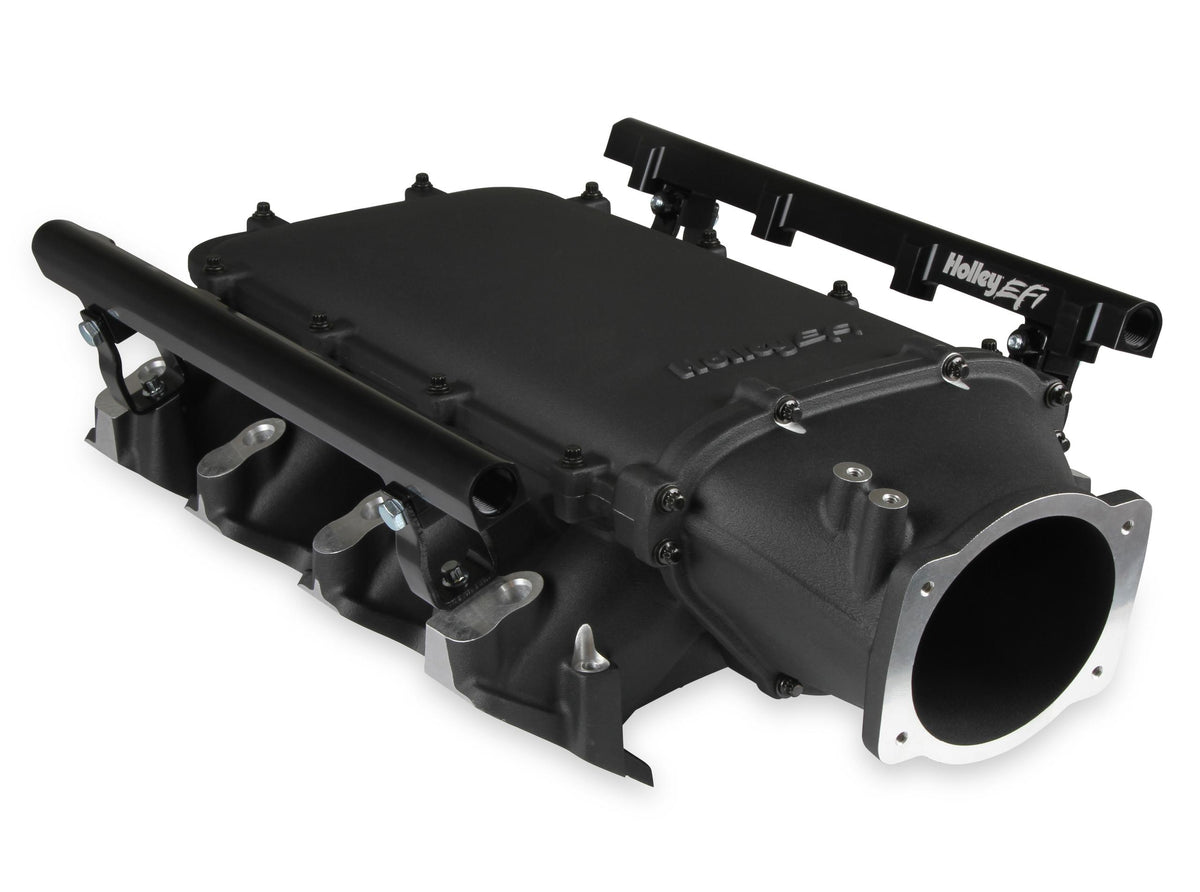 Holley EFI Ultra Lo-Ram Intake Manifold Kit - 300-680BK