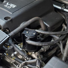 J&L 3.0 Oil Separator - Passenger Side, Black (2005-2019 Frontier & Pathfinder 4.0L) - 3109P-B
