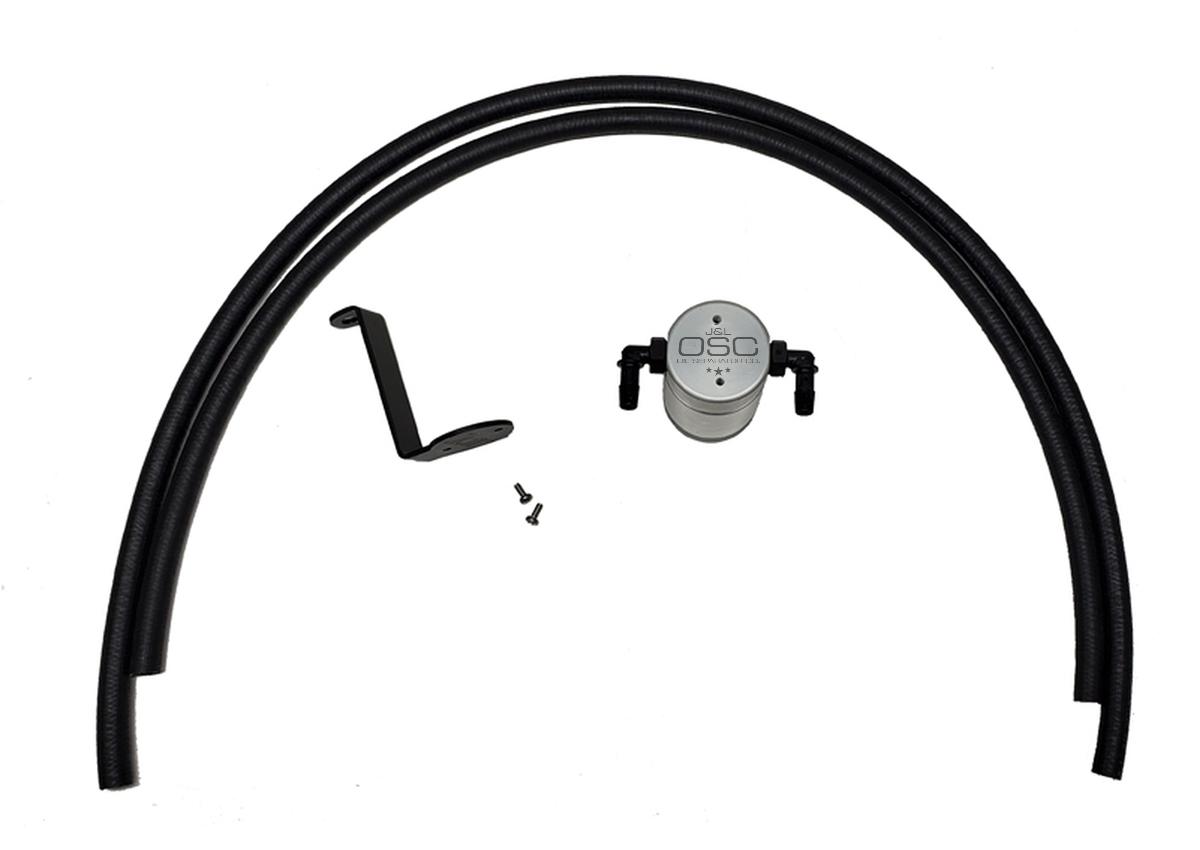 J&L 3.0 Oil Separator - Passenger Side, Black (2005-2019 Frontier & Pathfinder 4.0L) - 3109P-C