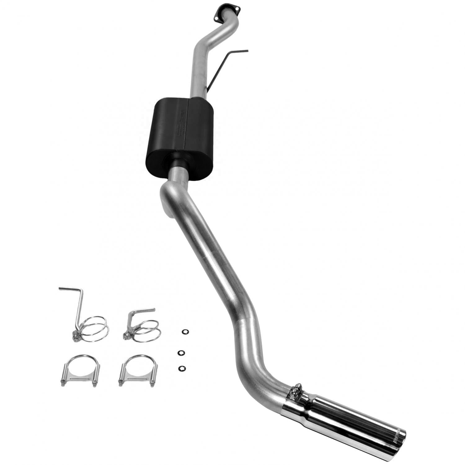 Flowmaster Cat-back System - Single Side Exit - Force II - Mild Sound