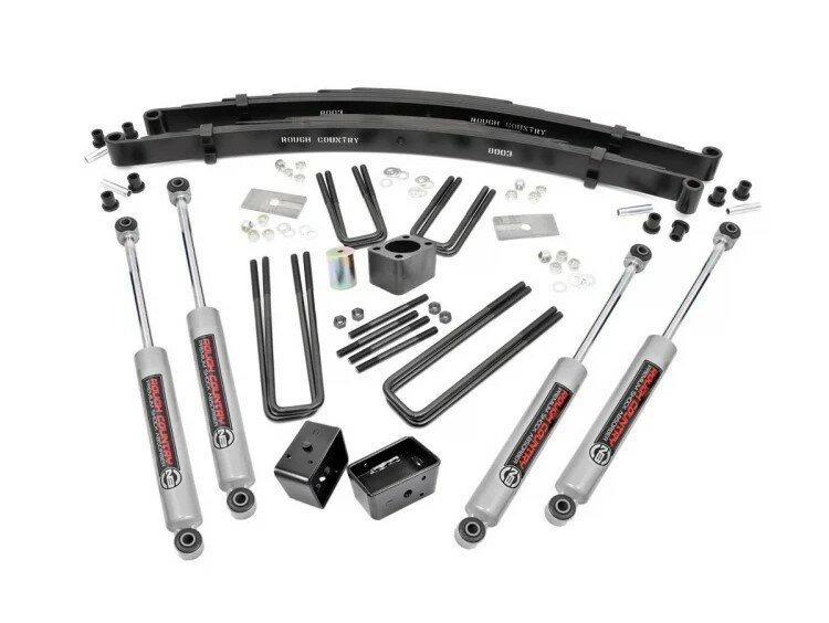 Rough Country 4-inch Suspension Lift Kit - 311.2
