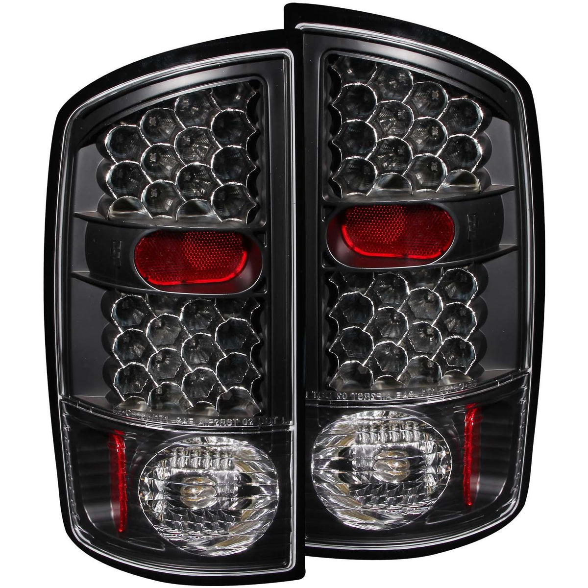 ANZO Tail Light Assembly (2002-2005 Ram 1500, Ram 2500, Ram 3500) - 311018