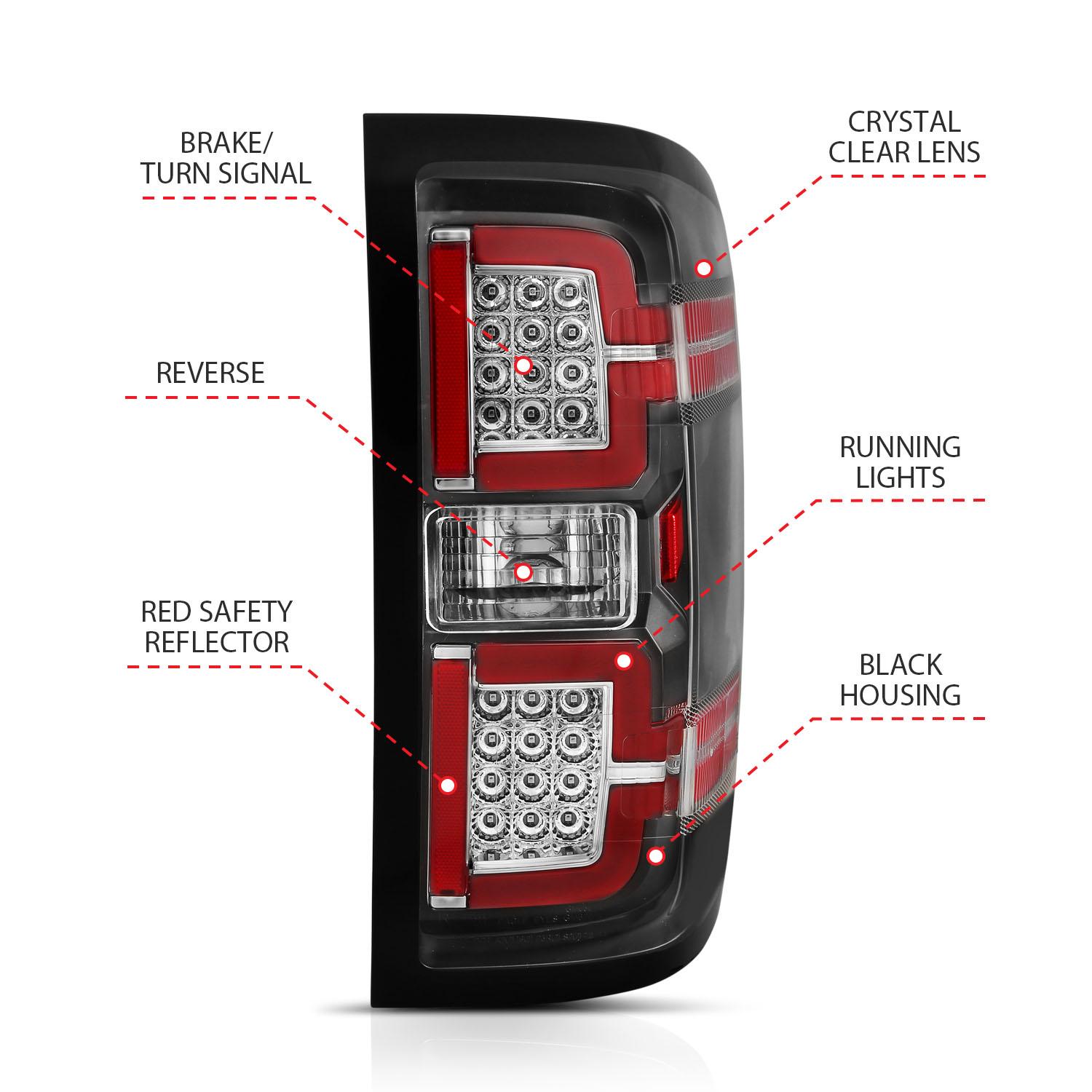 ANZO Anzo Usa Led Taillights - 311289