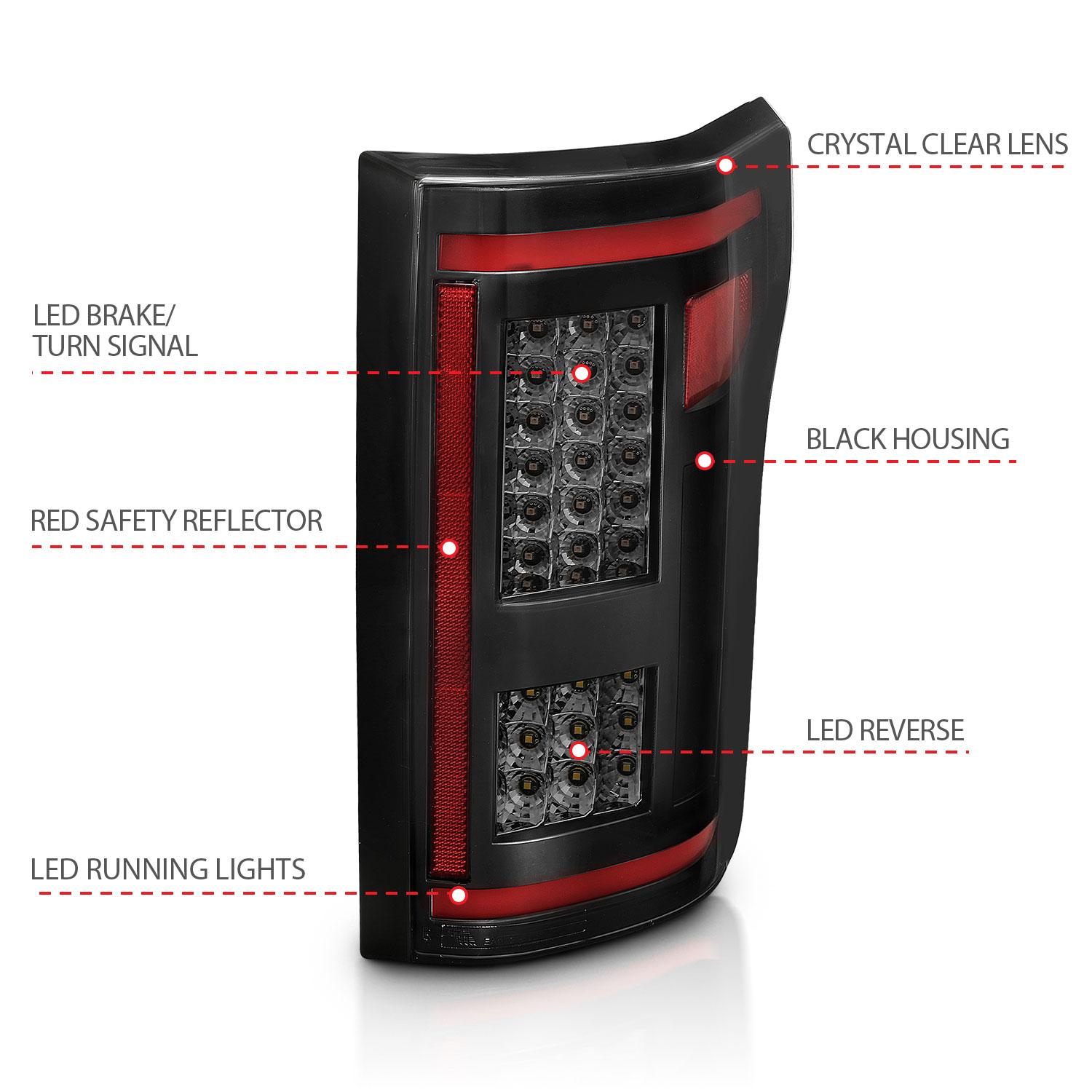 ANZO Anzo Usa Led Taillights (2015-2017 F-150) - 311294