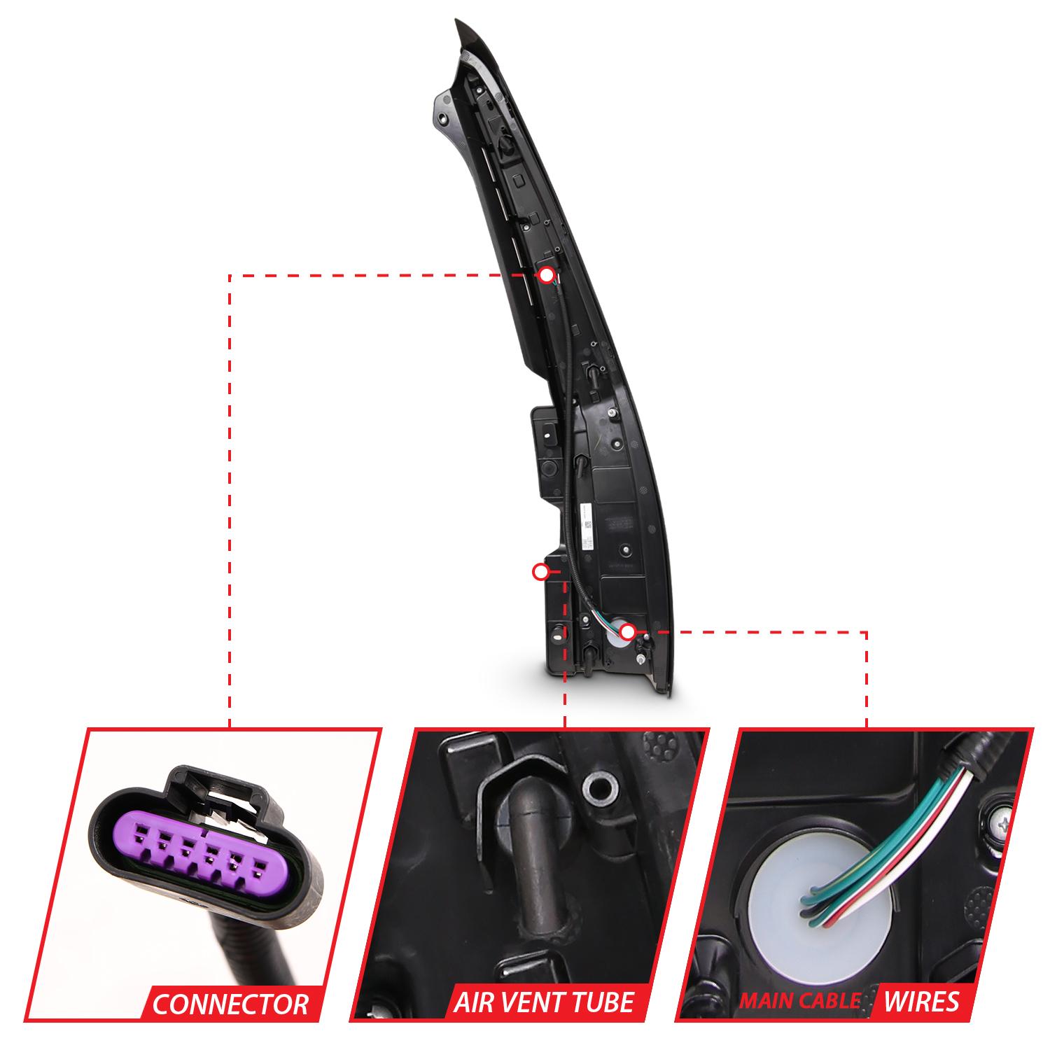 ANZO Anzo Usa Led Taillights (2007-2014 Suburban, Tahoe, Yukon) - 311297