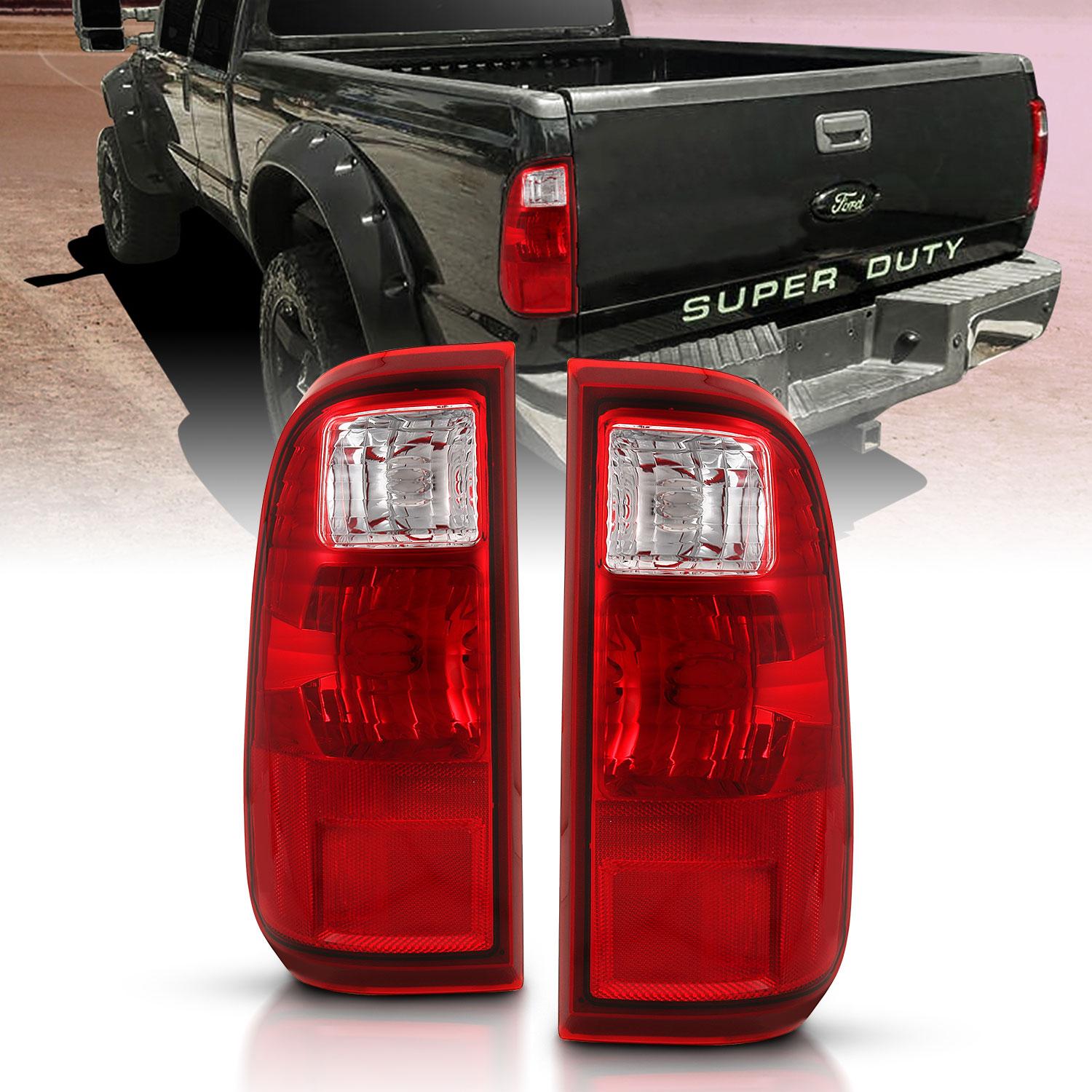 ANZO Tail Light Assembly (2008-2016 F-250, F-250 Super Duty, F-350, F-350 Super Duty, F-450 Super Duty) - 311305