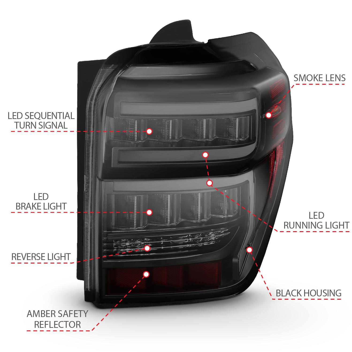 ANZO Led Tail Light (2014-2020 4Runner) - 311312