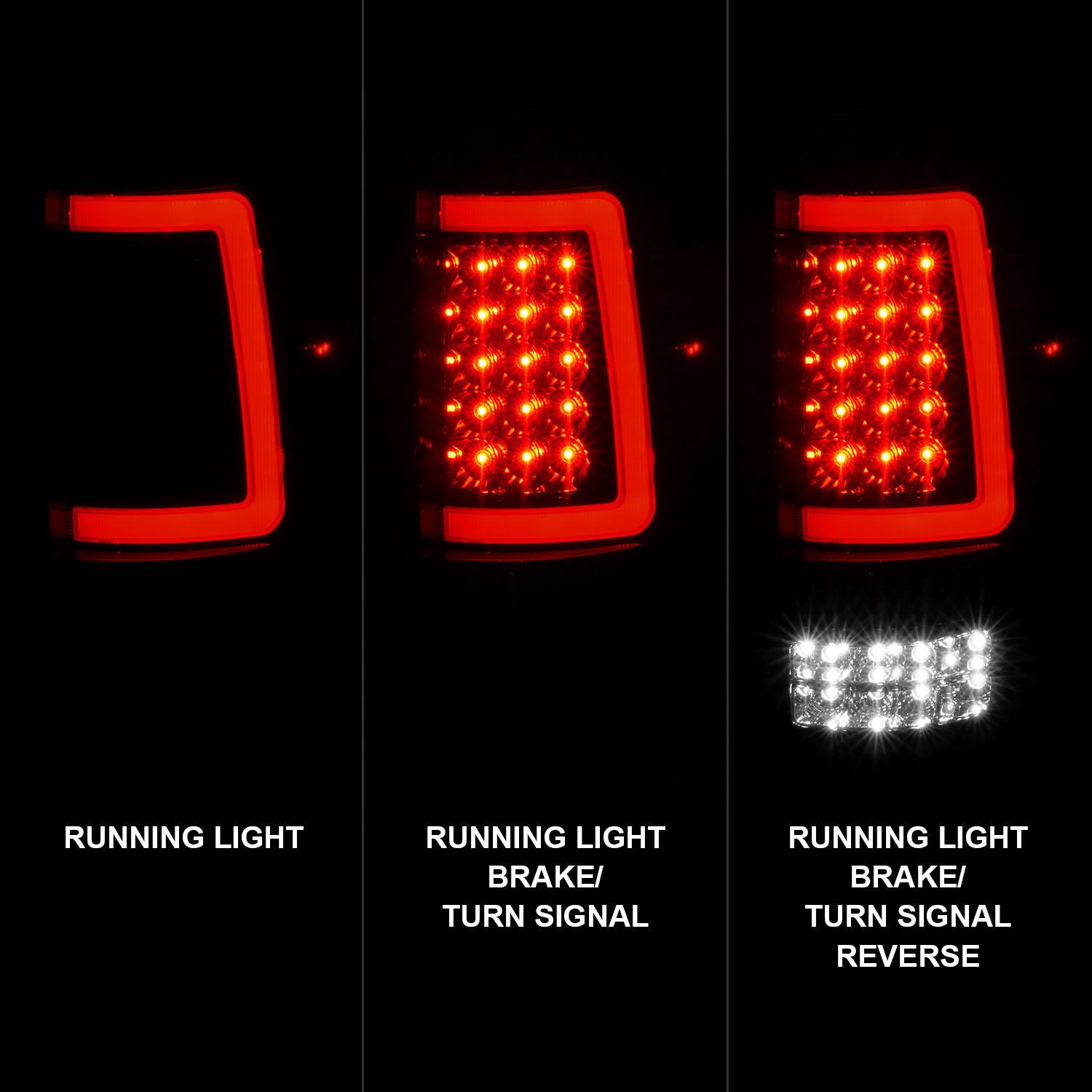 ANZO Tail Light Assembly (2004-2006 F-150, F-150 Heritage) - 311343