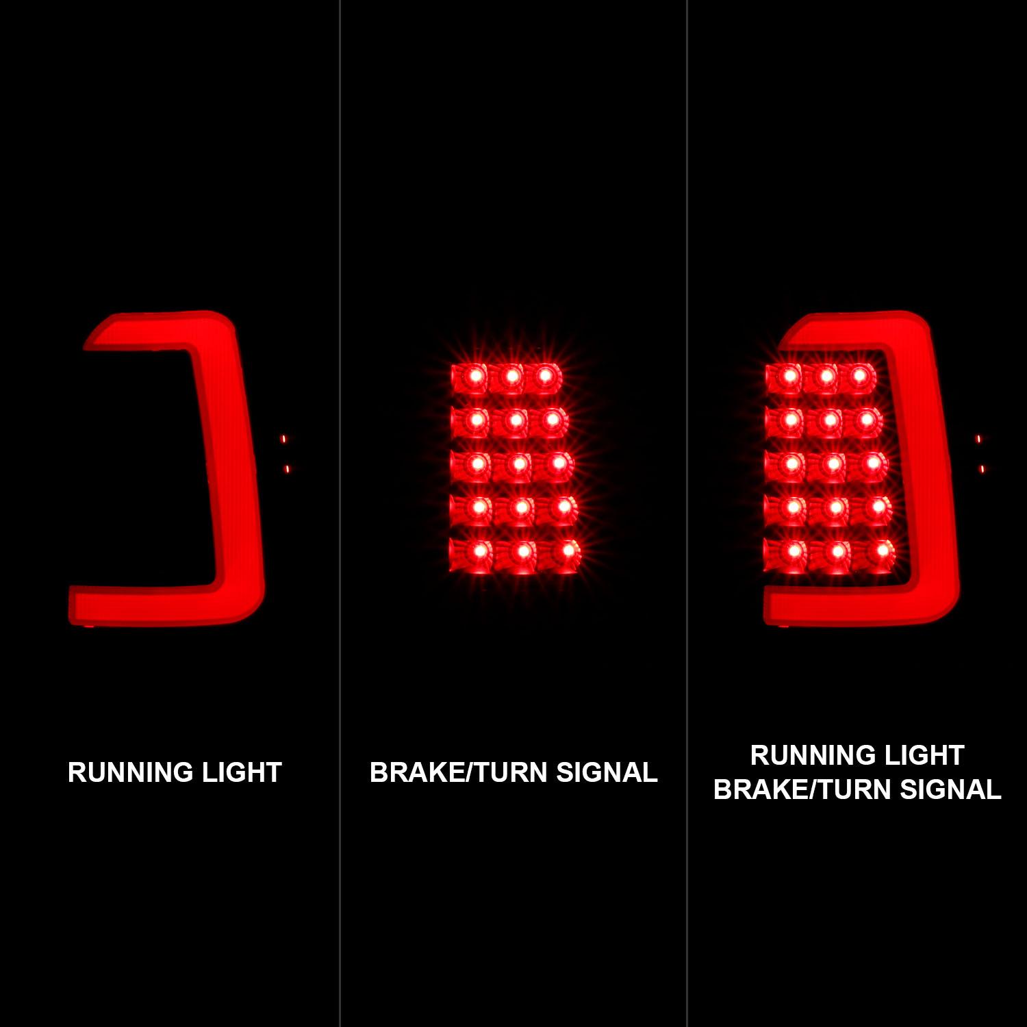 ANZO Tail Light Assembly (1997-2004 Dakota) - 311347