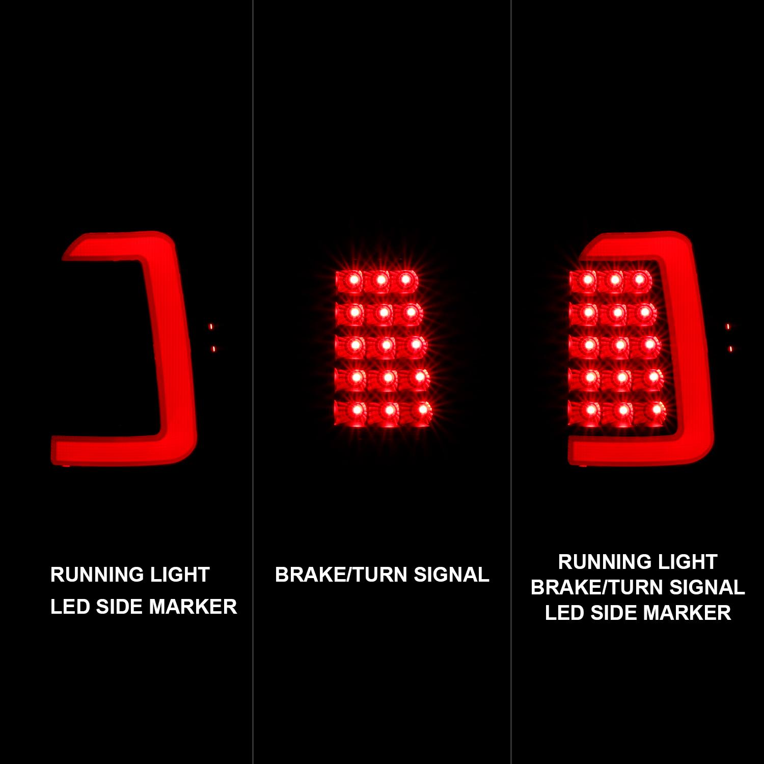 ANZO Tail Light Assembly (1997-2004 Dakota) - 311348
