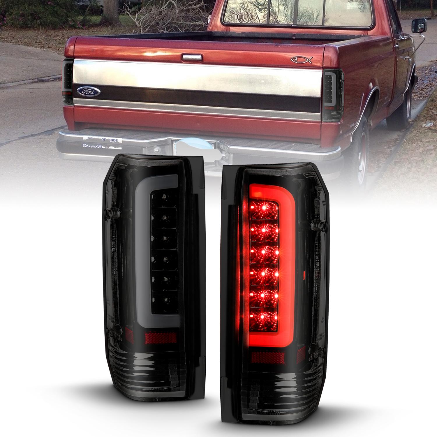 ANZO Tail Light Assembly (1987-1996 Bronco, F-150, F-250, F-350) - 311351