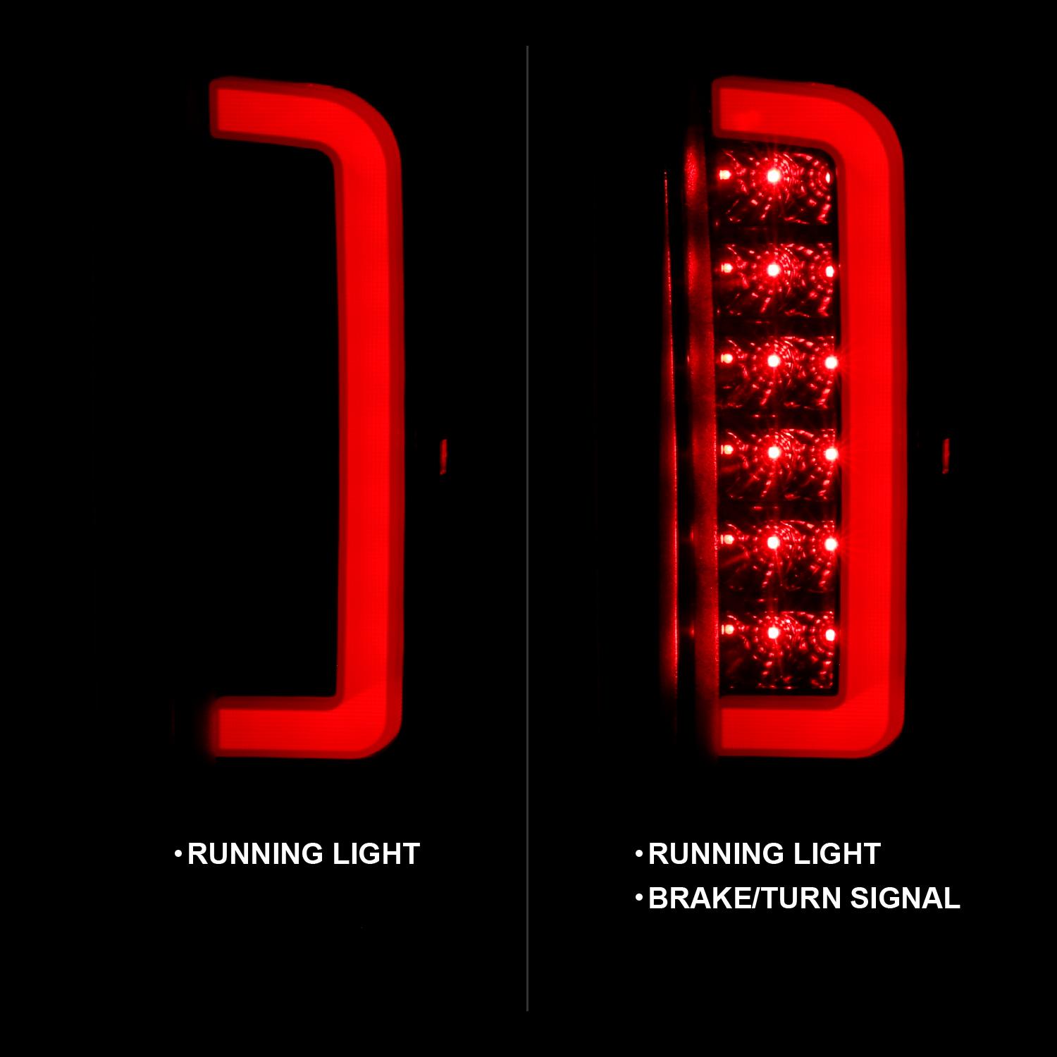 ANZO Tail Light Assembly (1987-1996 Bronco, F-150, F-250, F-350) - 311351