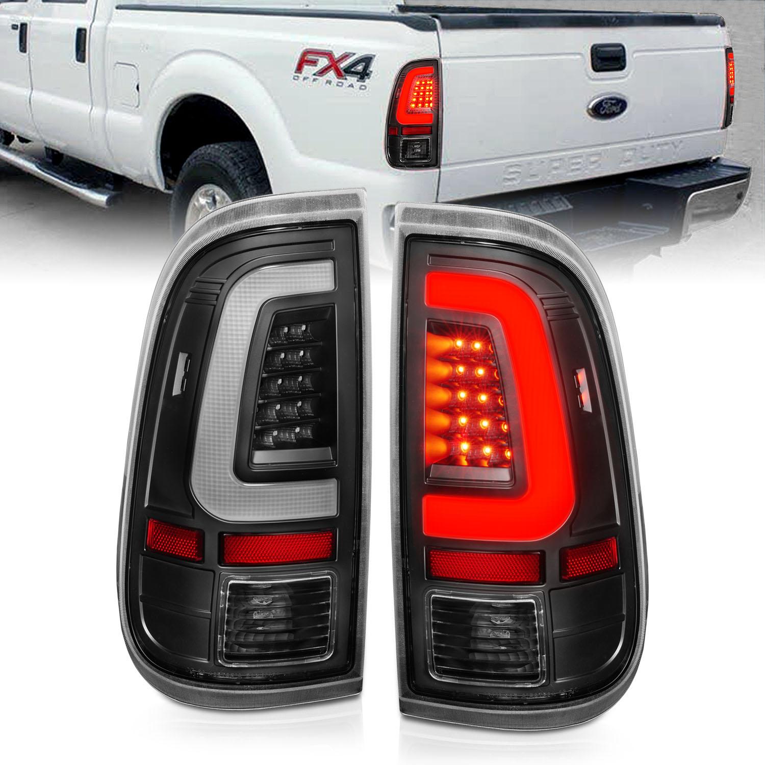 ANZO Tail Light Assembly (2008-2016 F-250 Super Duty, F-350 Super Duty, F-450 Super Duty, F-550 Super Duty) - 311356