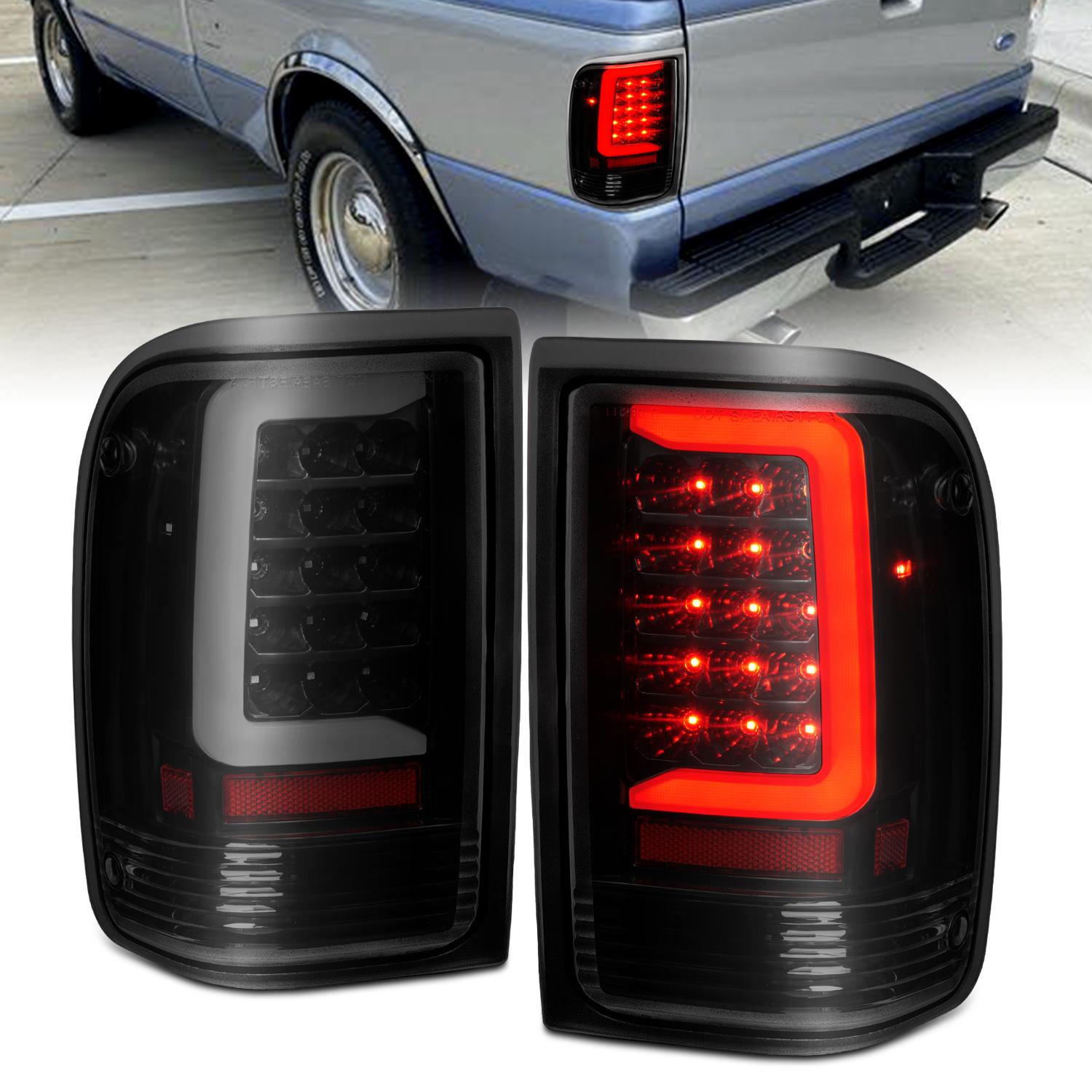 ANZO Tail Light Assembly (1993-1997 F-100 Ranger, Ranger) - 311360