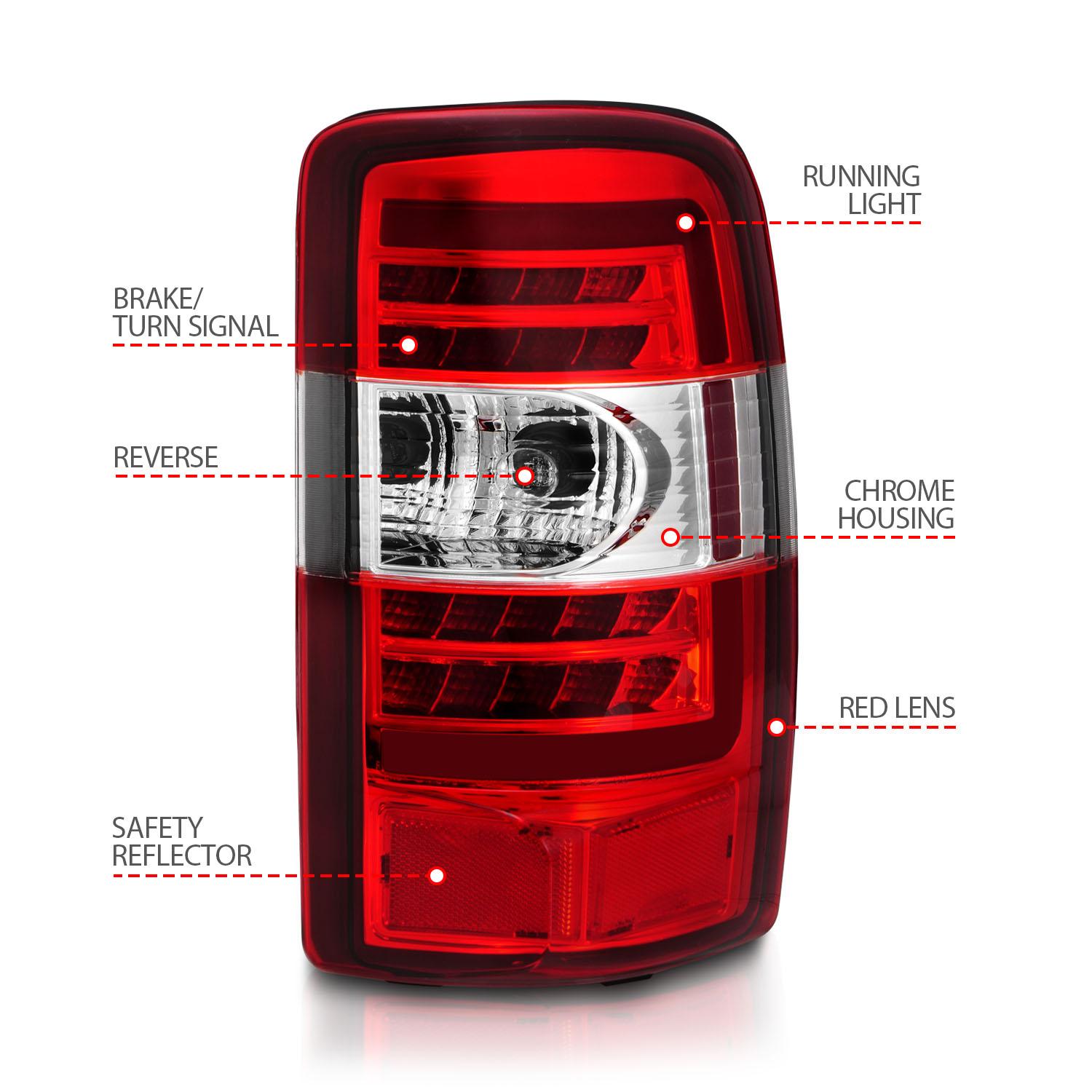 ANZO Tail Light Assembly - 311364
