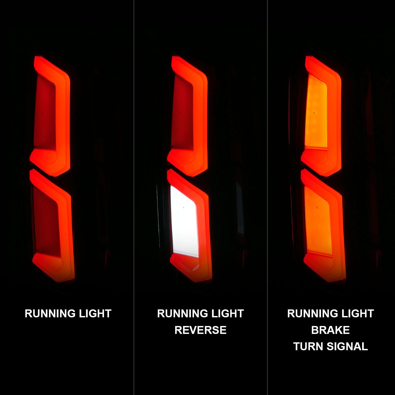 ANZO Tail Light Assembly (2015-2020 Suburban, Tahoe) - 311374
