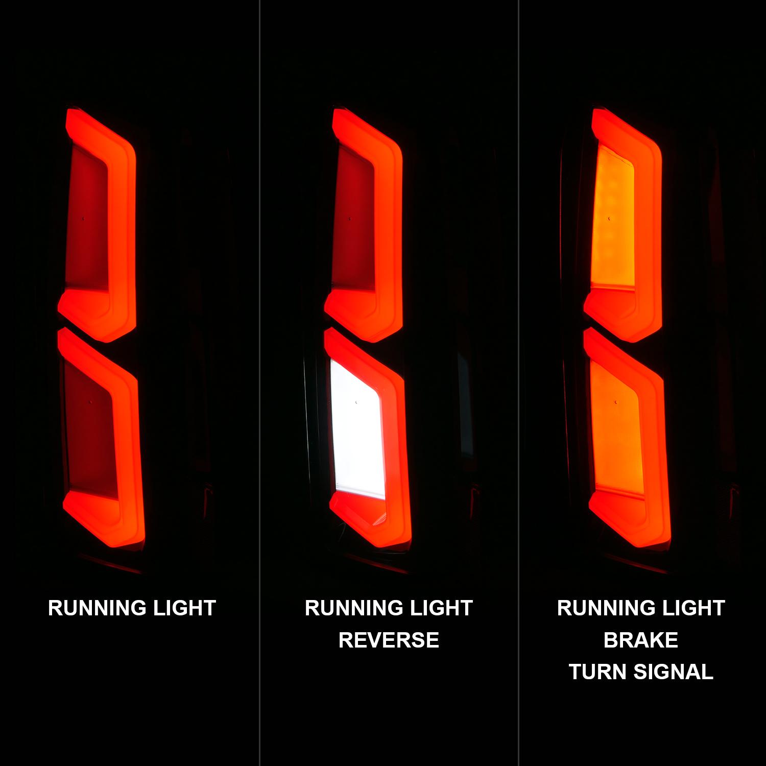 ANZO Tail Light Assembly (2015-2020 Suburban, Tahoe) - 311375