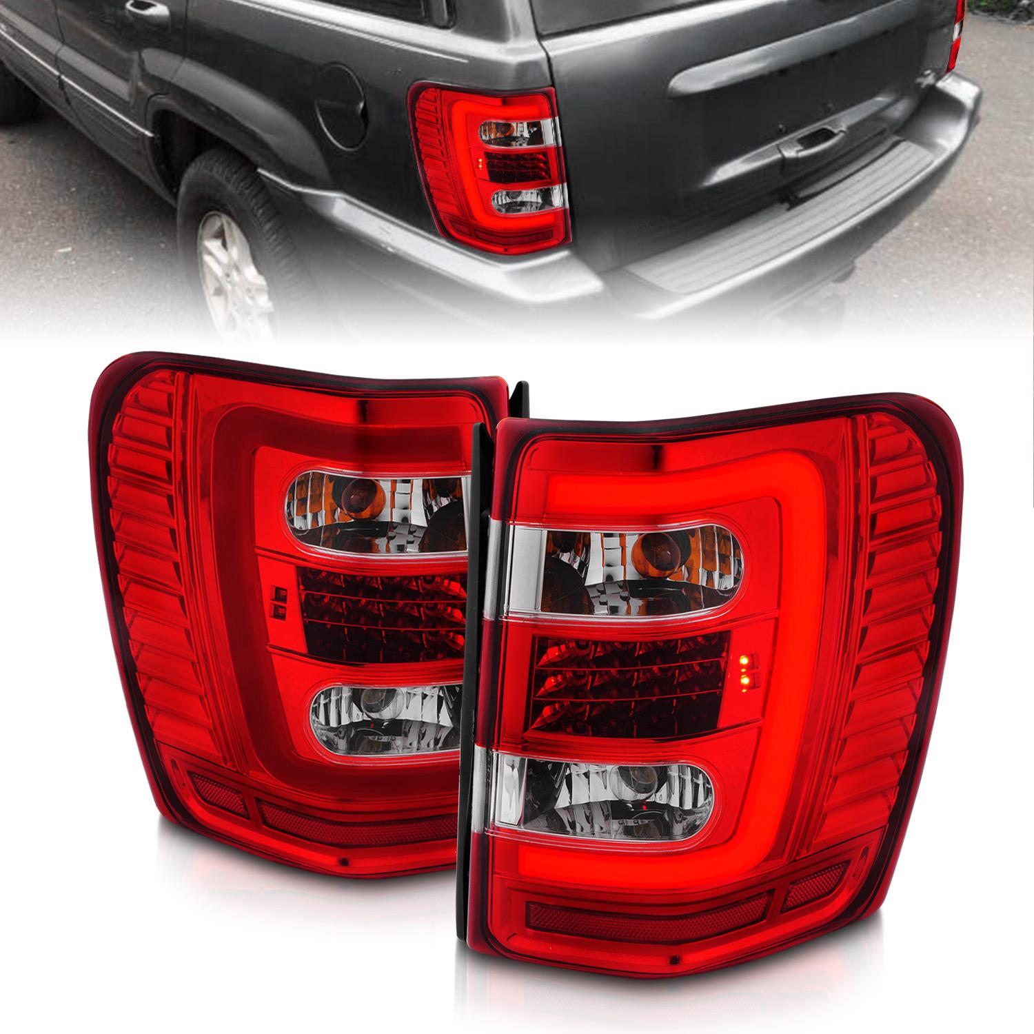 ANZO Tail Light Assembly (1999-2004 Grand Cherokee) - 311396