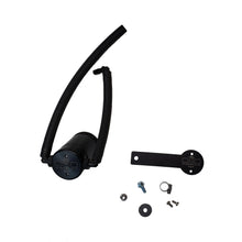 J&L 3.0 Passenger Side Oil Separator - Black Anodized (2022 Nissan Frontier 3.0L) - 3113P-B